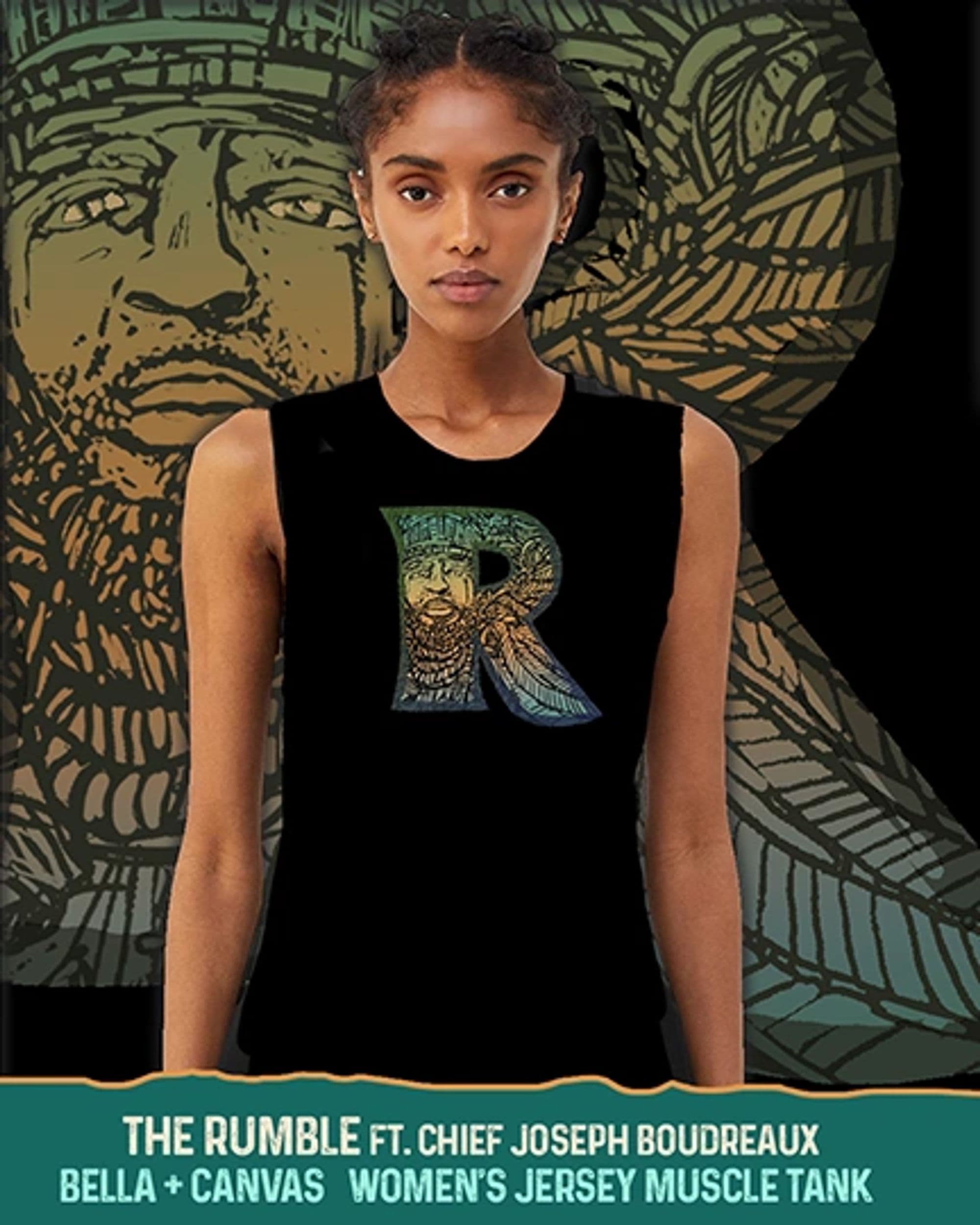 The Rumble “R” Muscle Tank