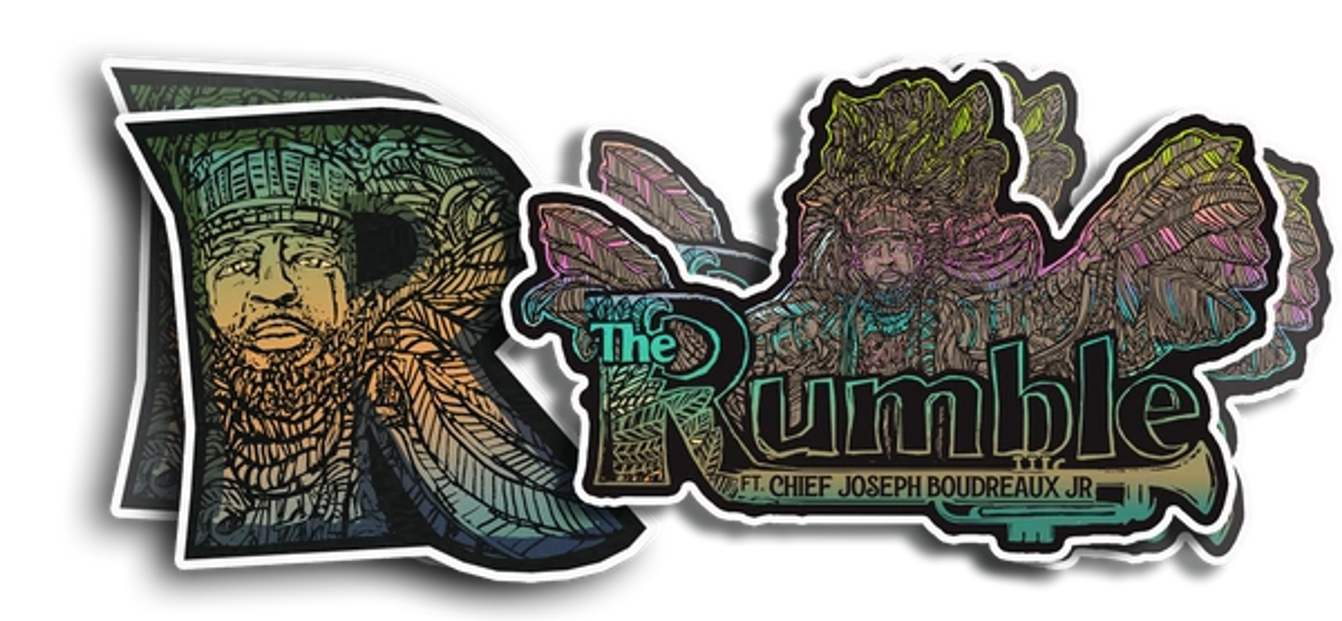 The Rumble “R” Sticker Set