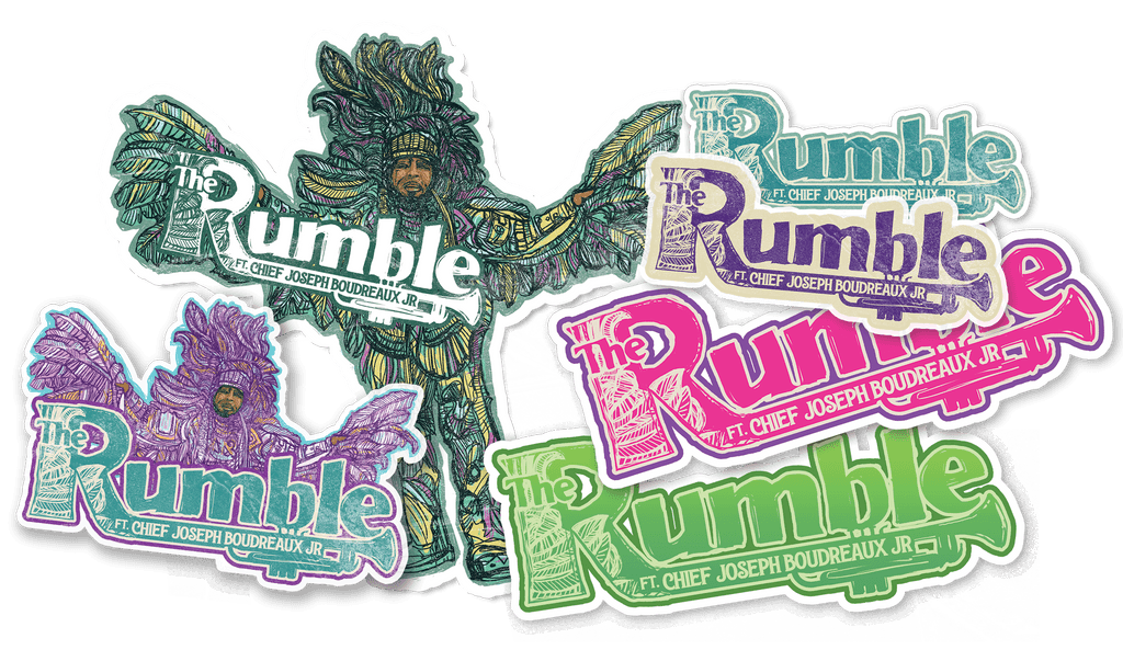 Rumble Stickers (6-Pack)